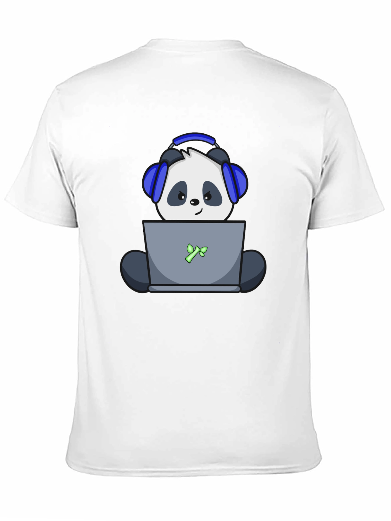 Gamer Panda T-Shirt - Black Cotton Tee