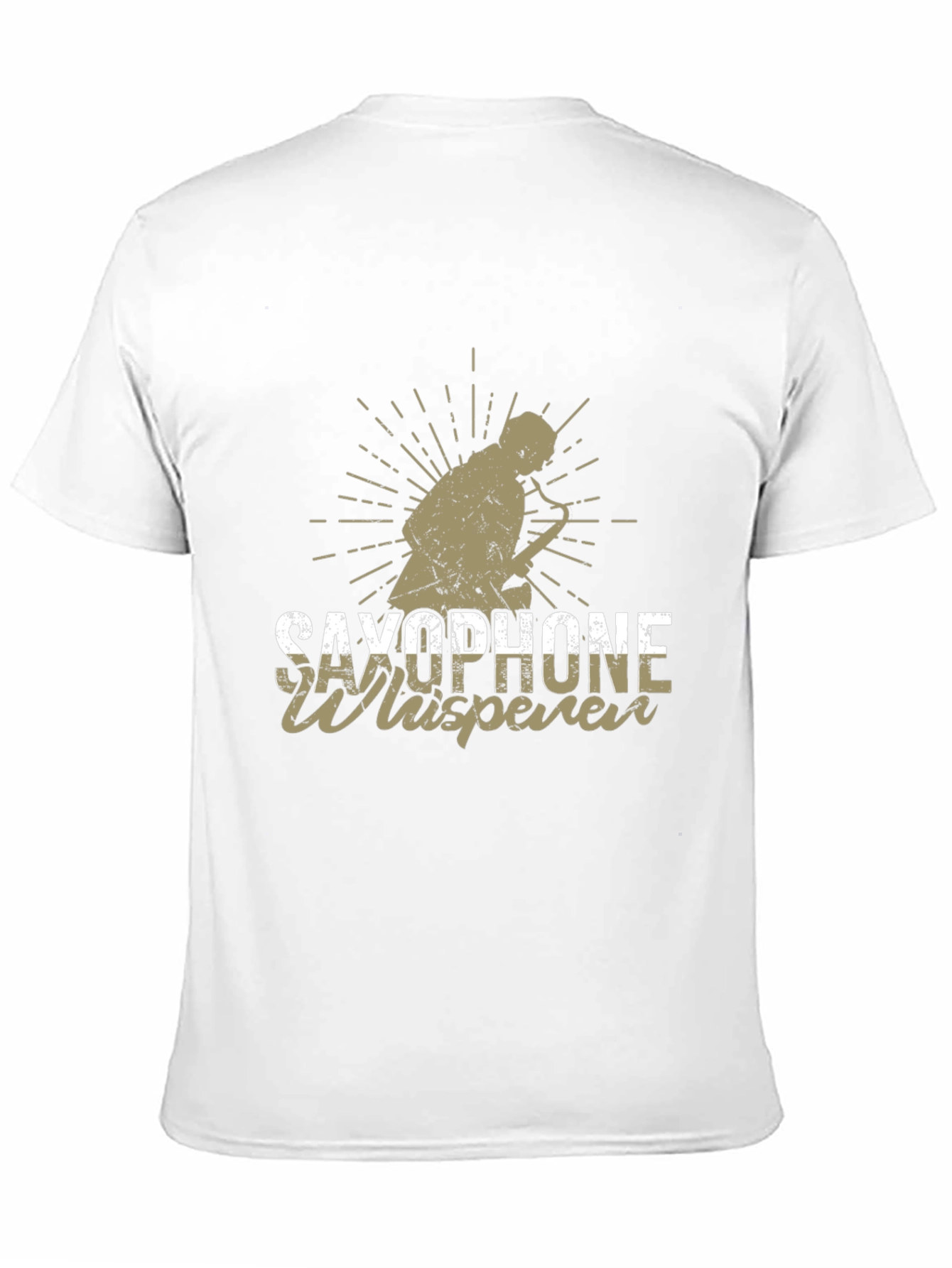 Saxophone Whisperer Black T-Shirt