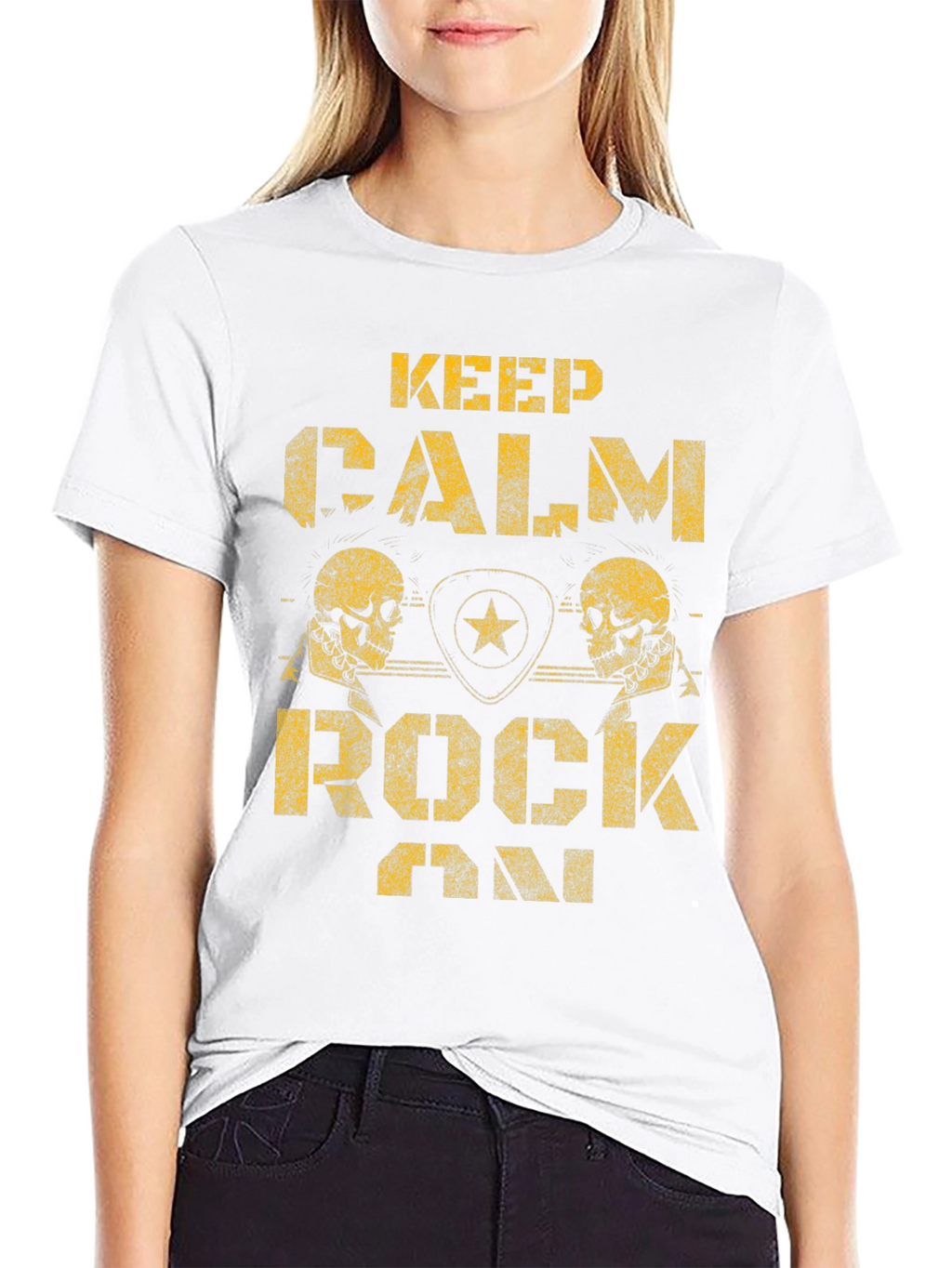 Keep Calm Rock On T-Shirt