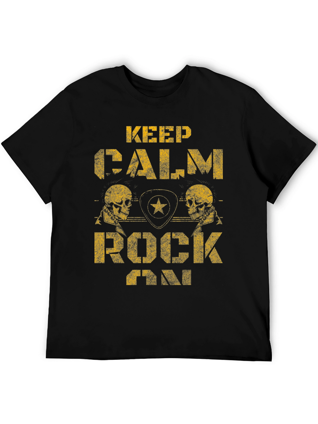 Keep Calm Rock On T-Shirt
