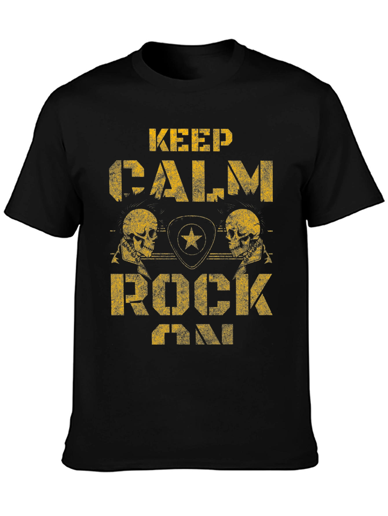 Keep Calm Rock On T-Shirt