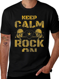 Keep Calm Rock On T-Shirt