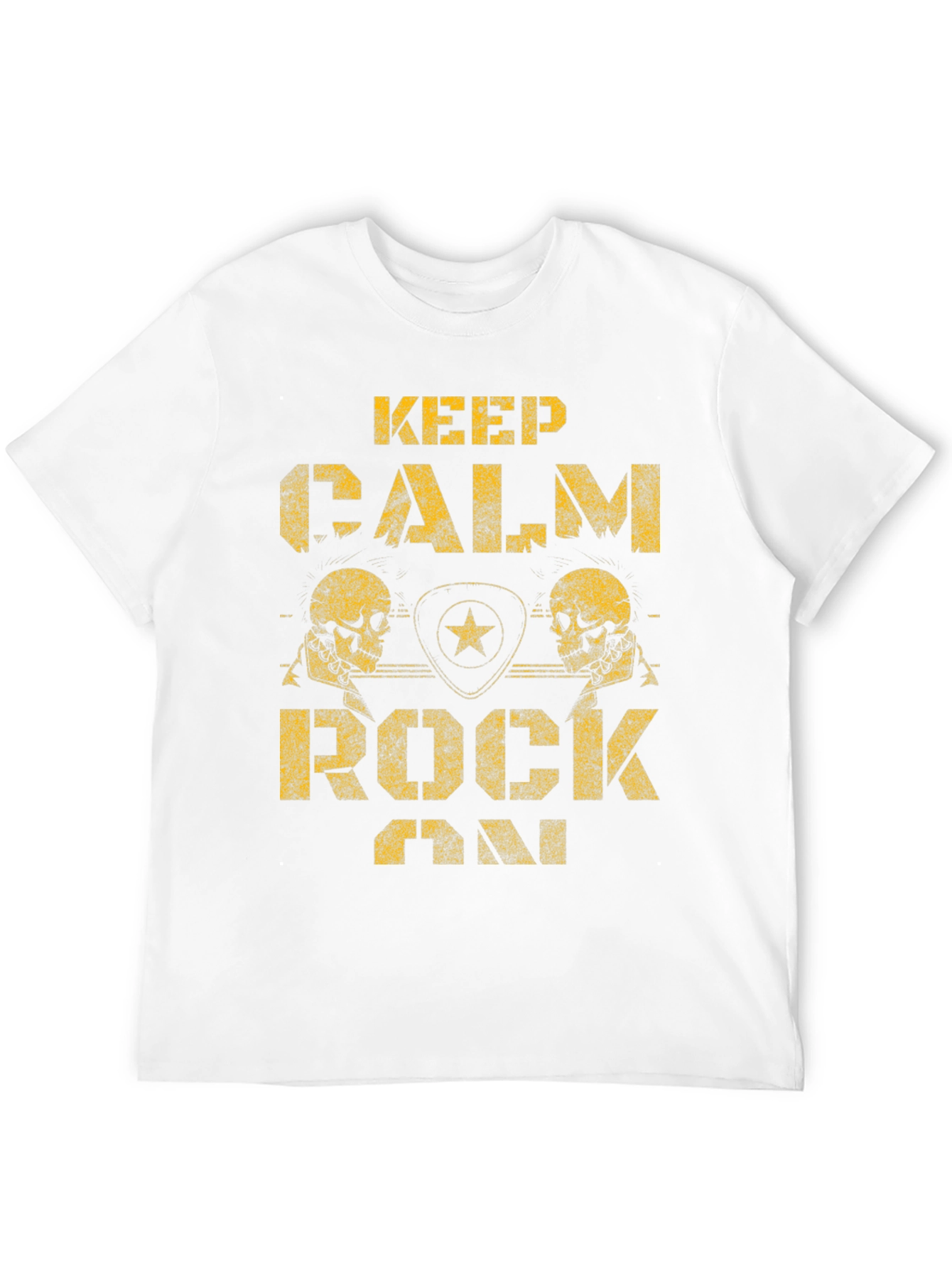Keep Calm Rock On T-Shirt