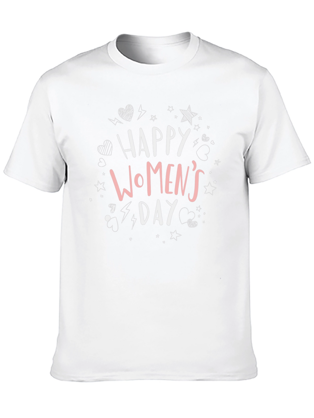 Womens Day Graphic Tee - Black Casual T-Shirt
