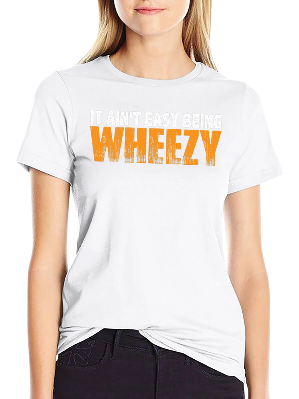 It Aint Easy Being Wheezy Black T-Shirt