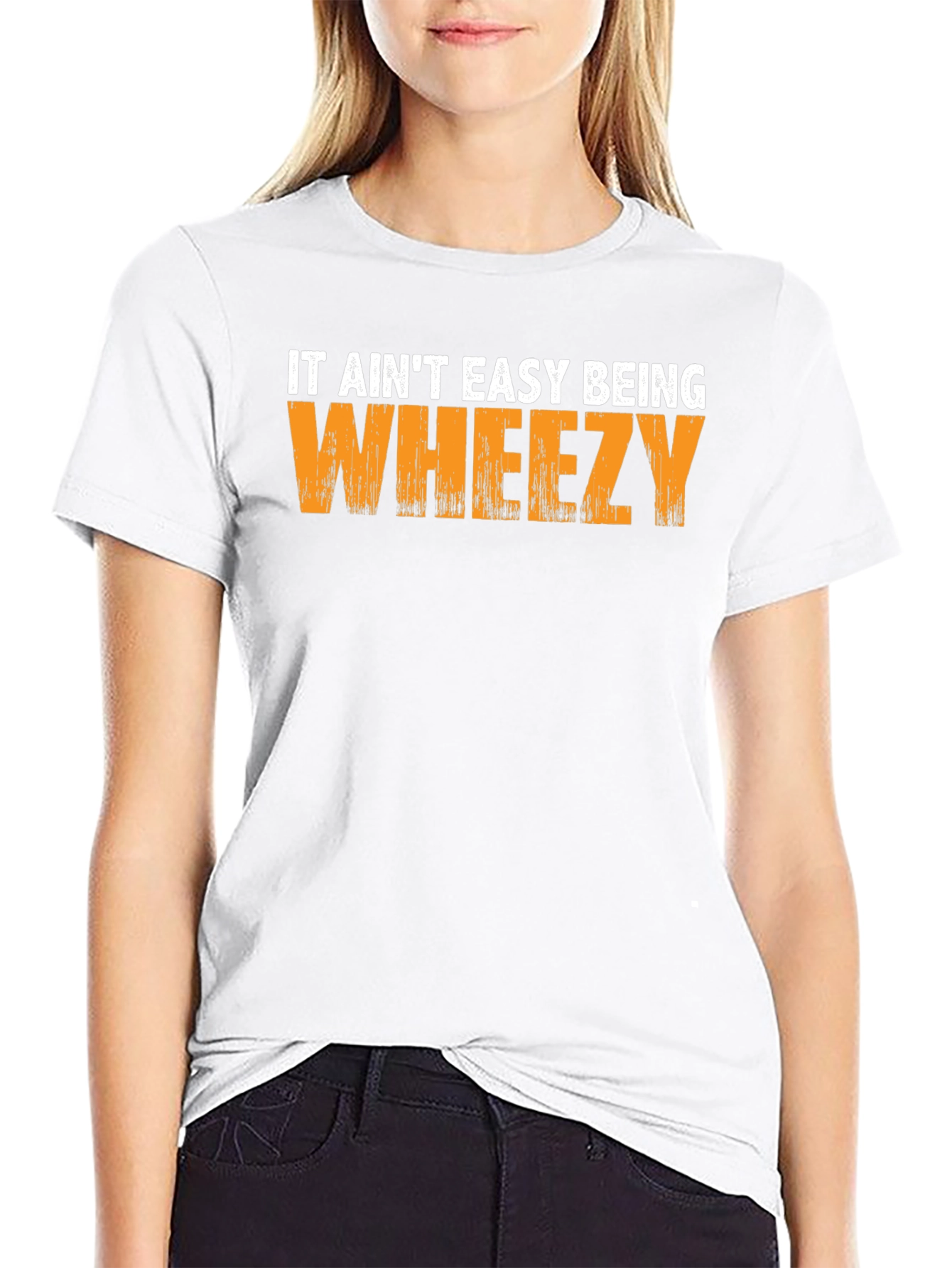 It Aint Easy Being Wheezy Black T-Shirt