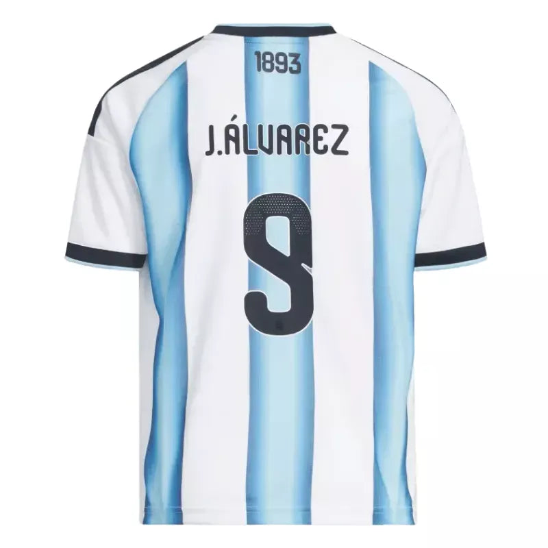 Julian Alvarez 2026 Argentina Home Jersey Back