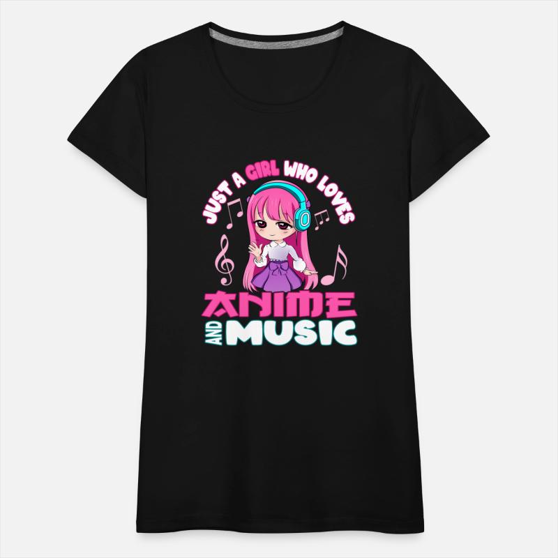 Just A Who Loves Anime And Music Chibi
