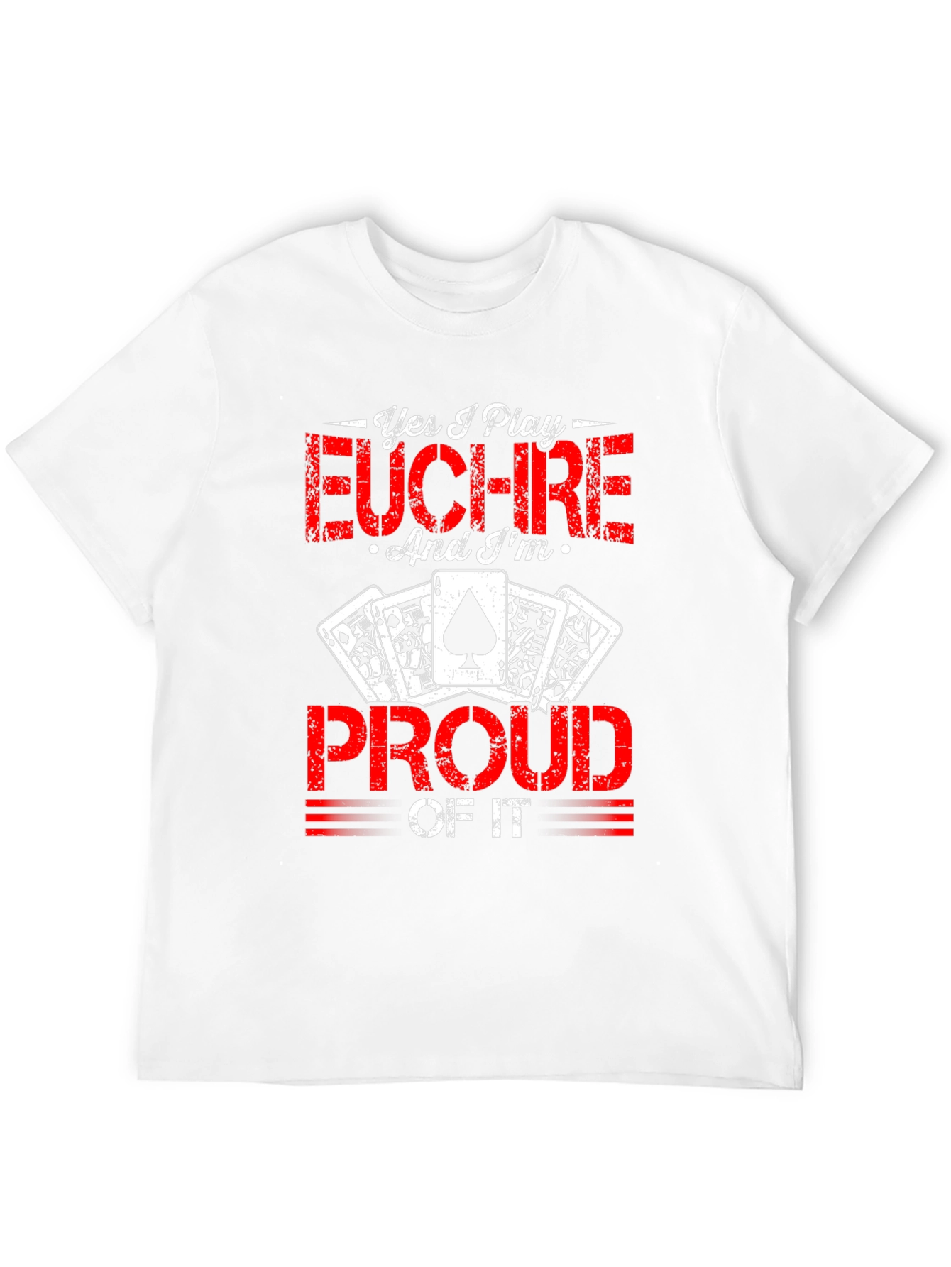 Yes I Play Euchre T-Shirt Card Game Tee
