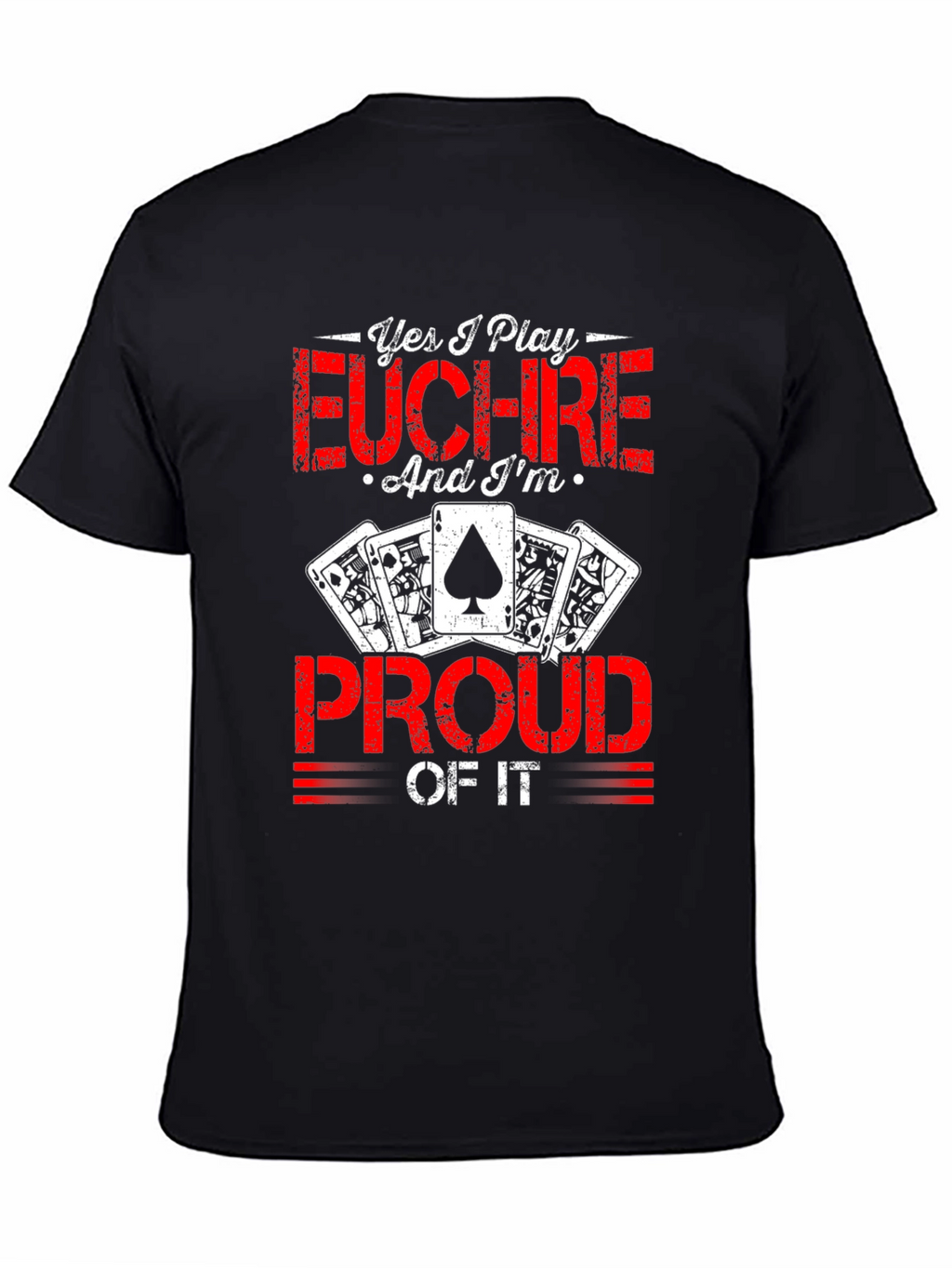 Yes I Play Euchre T-Shirt Card Game Tee