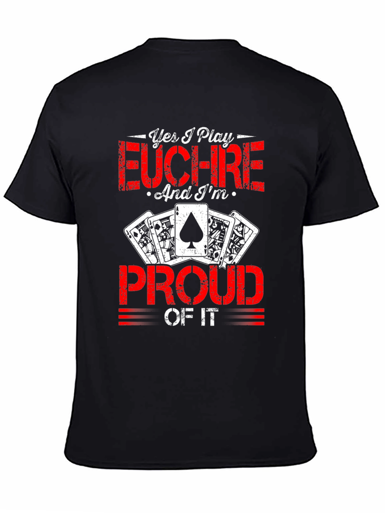 Yes I Play Euchre T-Shirt Card Game Tee