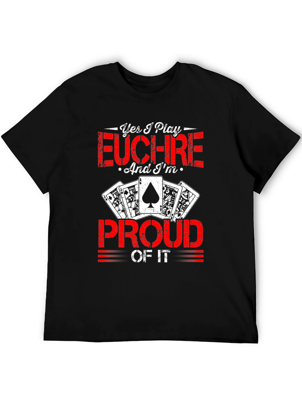 Yes I Play Euchre T-Shirt Card Game Tee