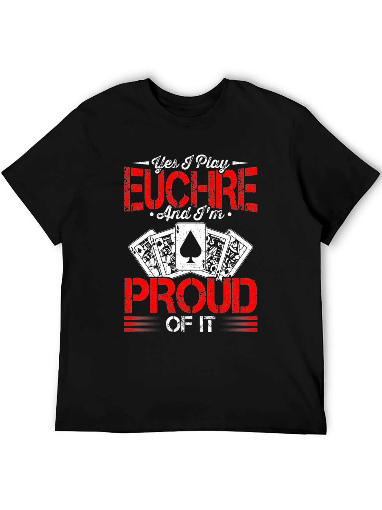 Yes I Play Euchre T-Shirt Card Game Tee