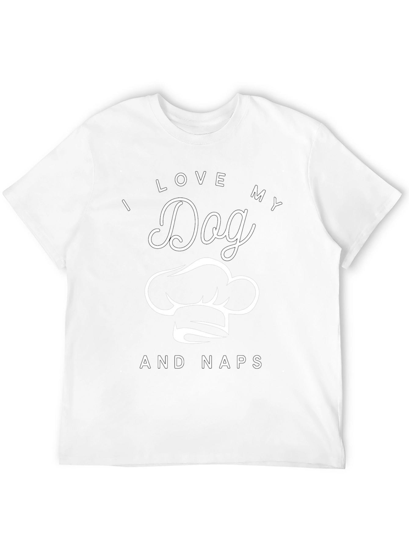 I Love My Dog and Naps T-Shirt
