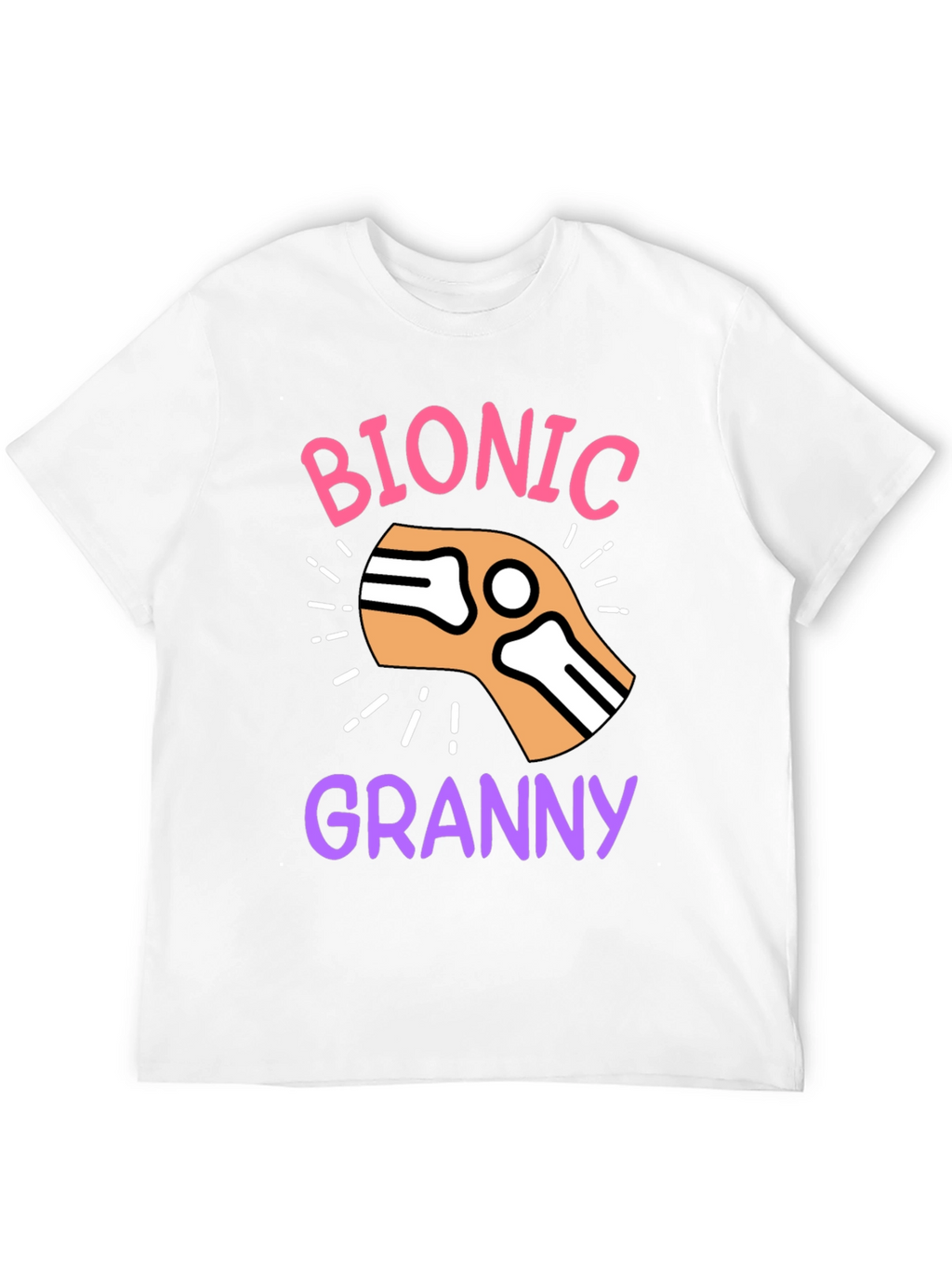 Bionic Granny T-Shirt - Funny Graphic Tee