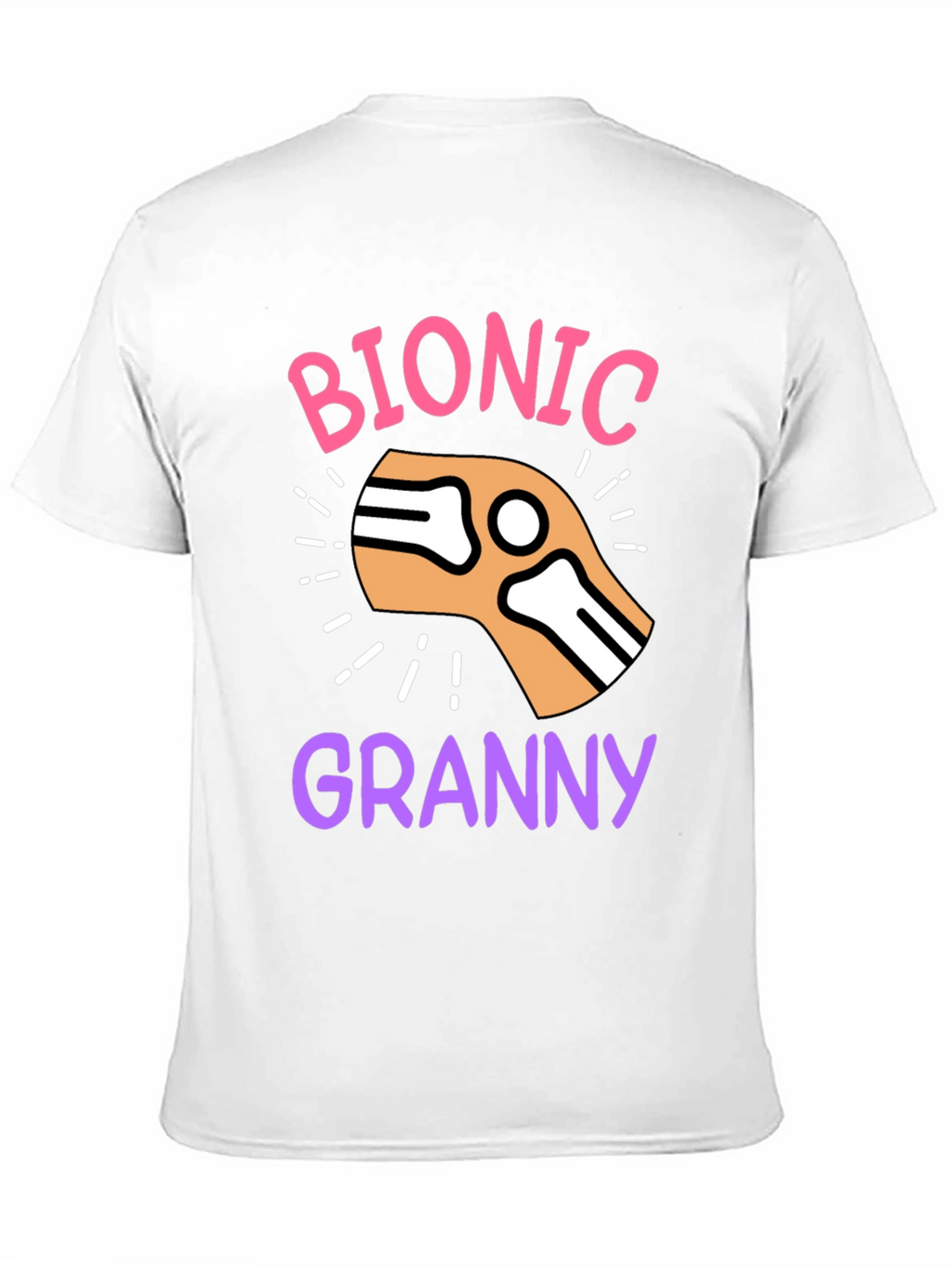 Bionic Granny T-Shirt - Funny Graphic Tee