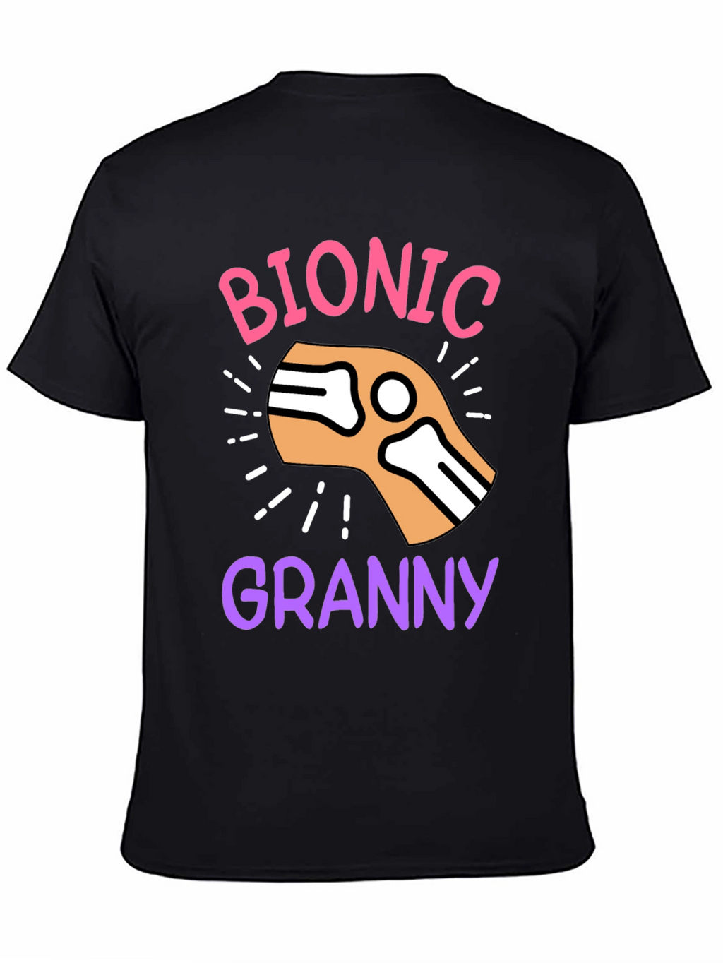 Bionic Granny T-Shirt - Funny Graphic Tee