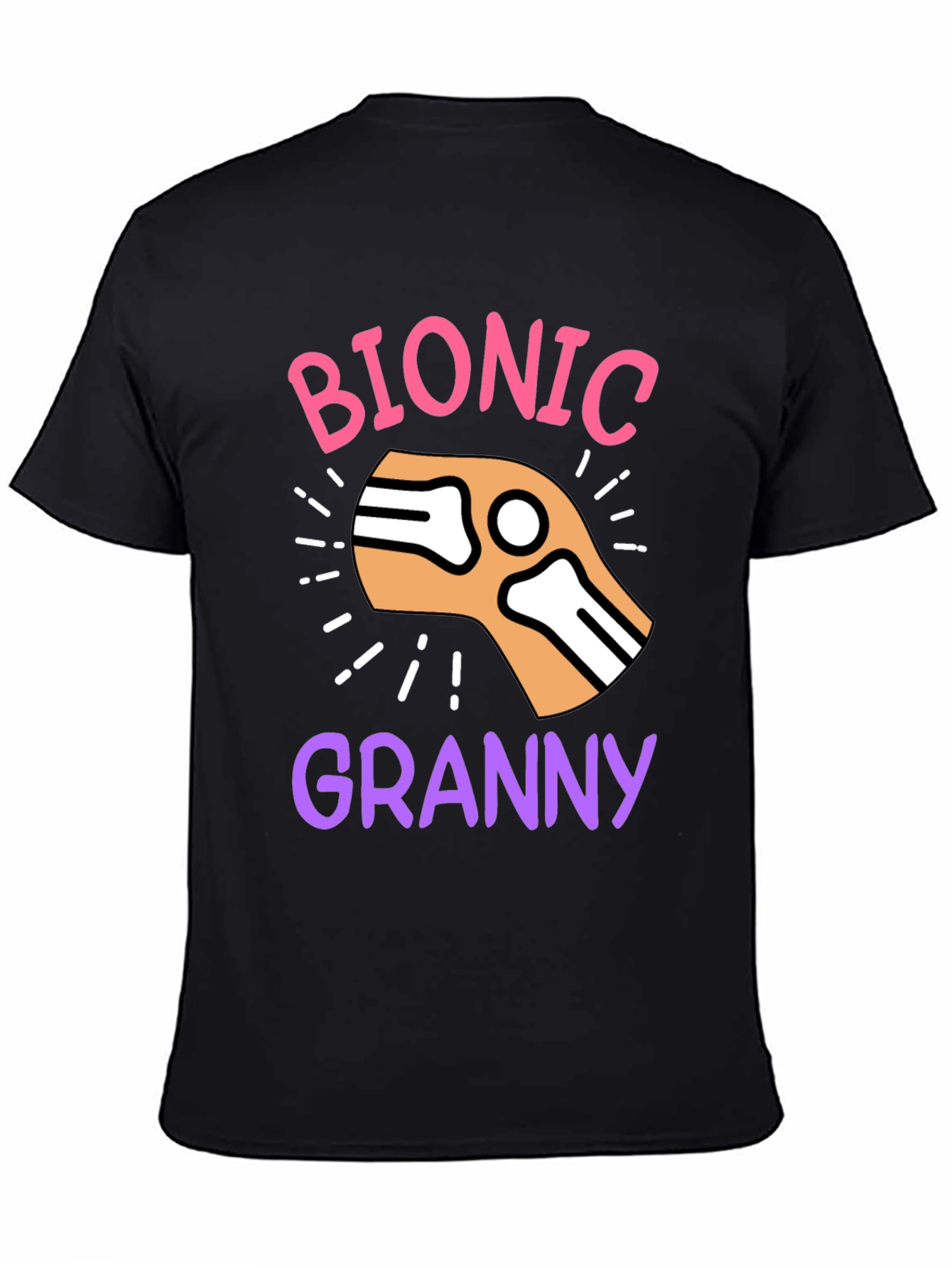 Bionic Granny T-Shirt - Funny Graphic Tee