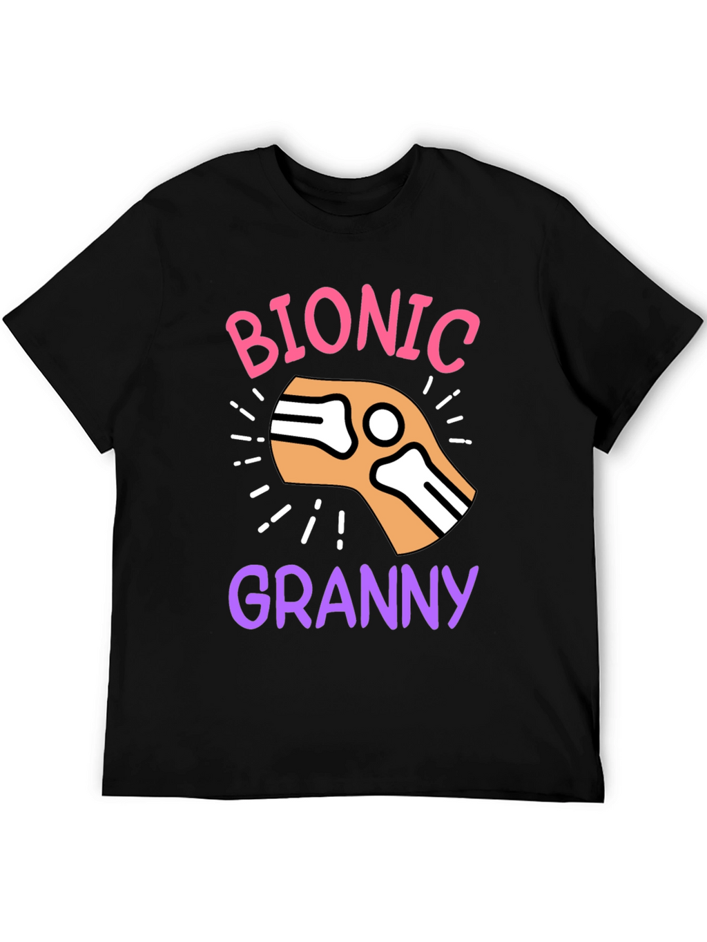 Bionic Granny T-Shirt - Funny Graphic Tee
