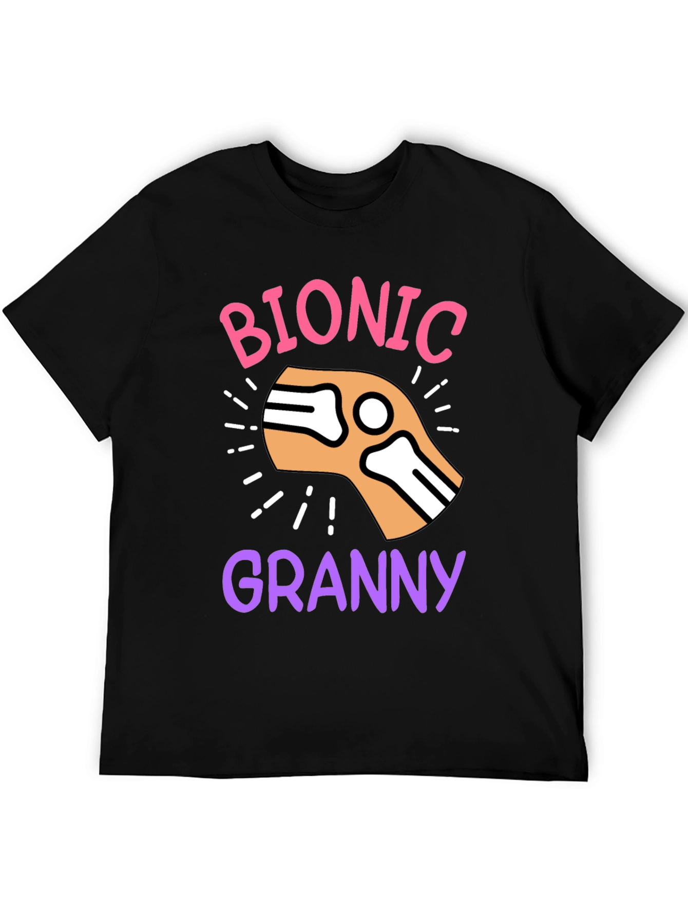 Bionic Granny T-Shirt - Funny Graphic Tee