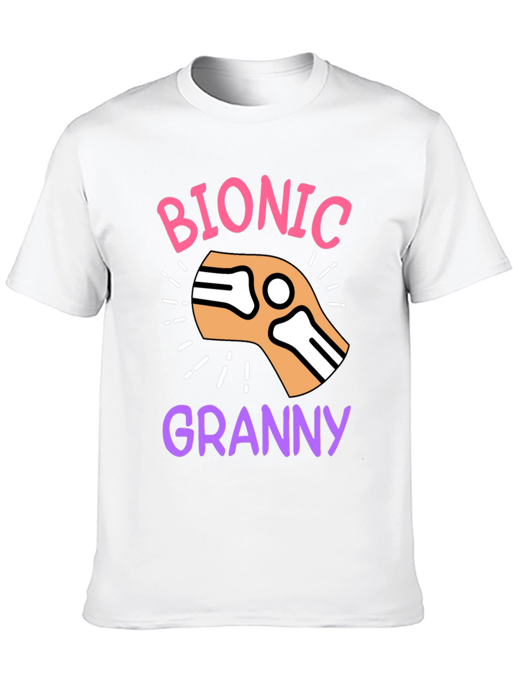 Bionic Granny T-Shirt - Funny Graphic Tee