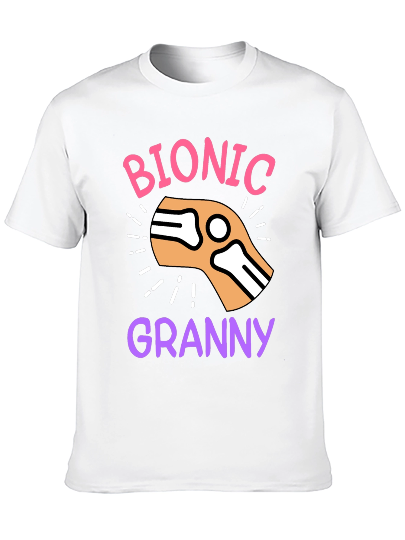 Bionic Granny T-Shirt - Funny Graphic Tee