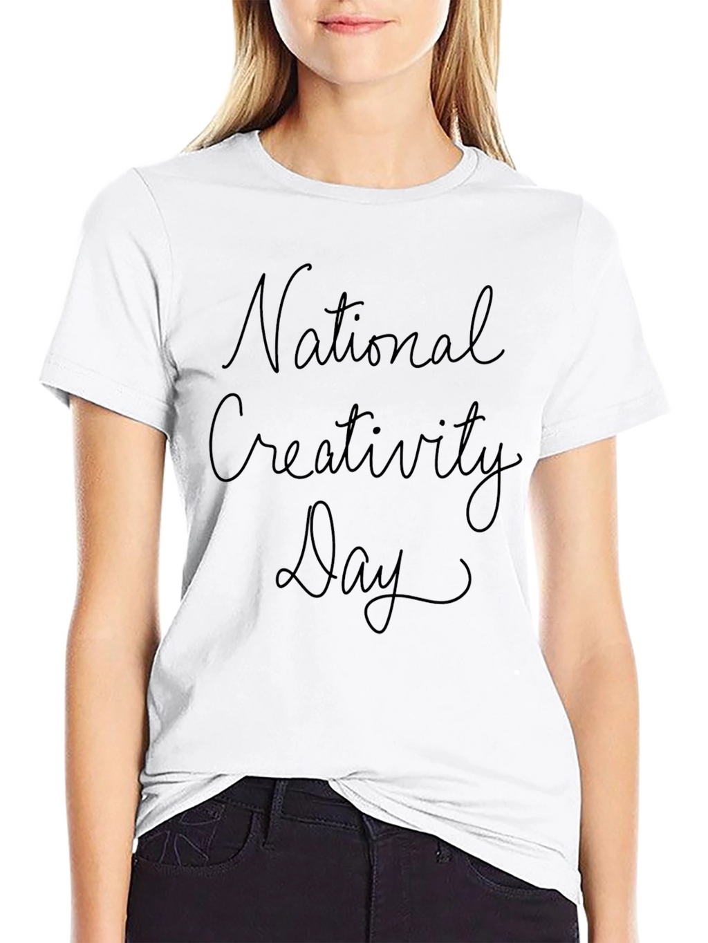 National Creativity Day Black T-Shirt