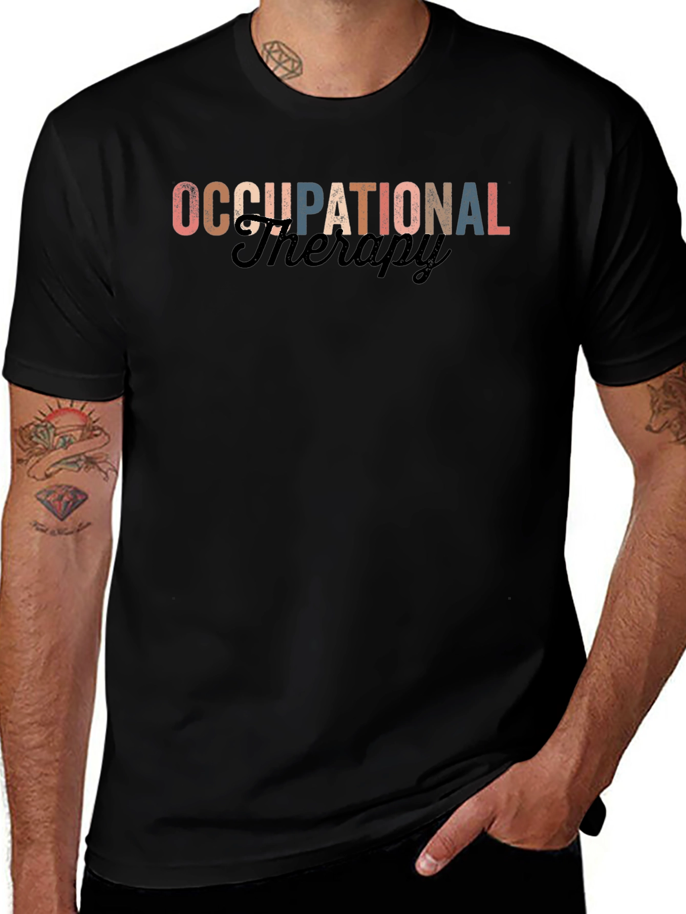 Occupational Therapy T-Shirt - Retro Design