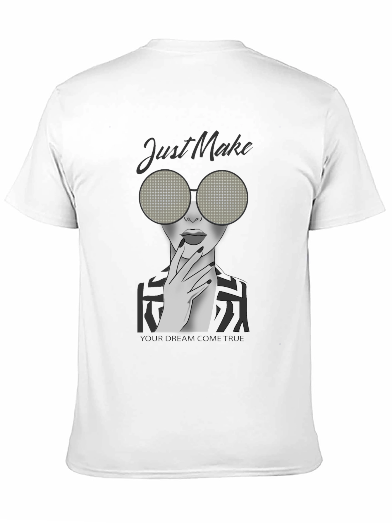 Stylish Woman Graphic Print T-Shirt