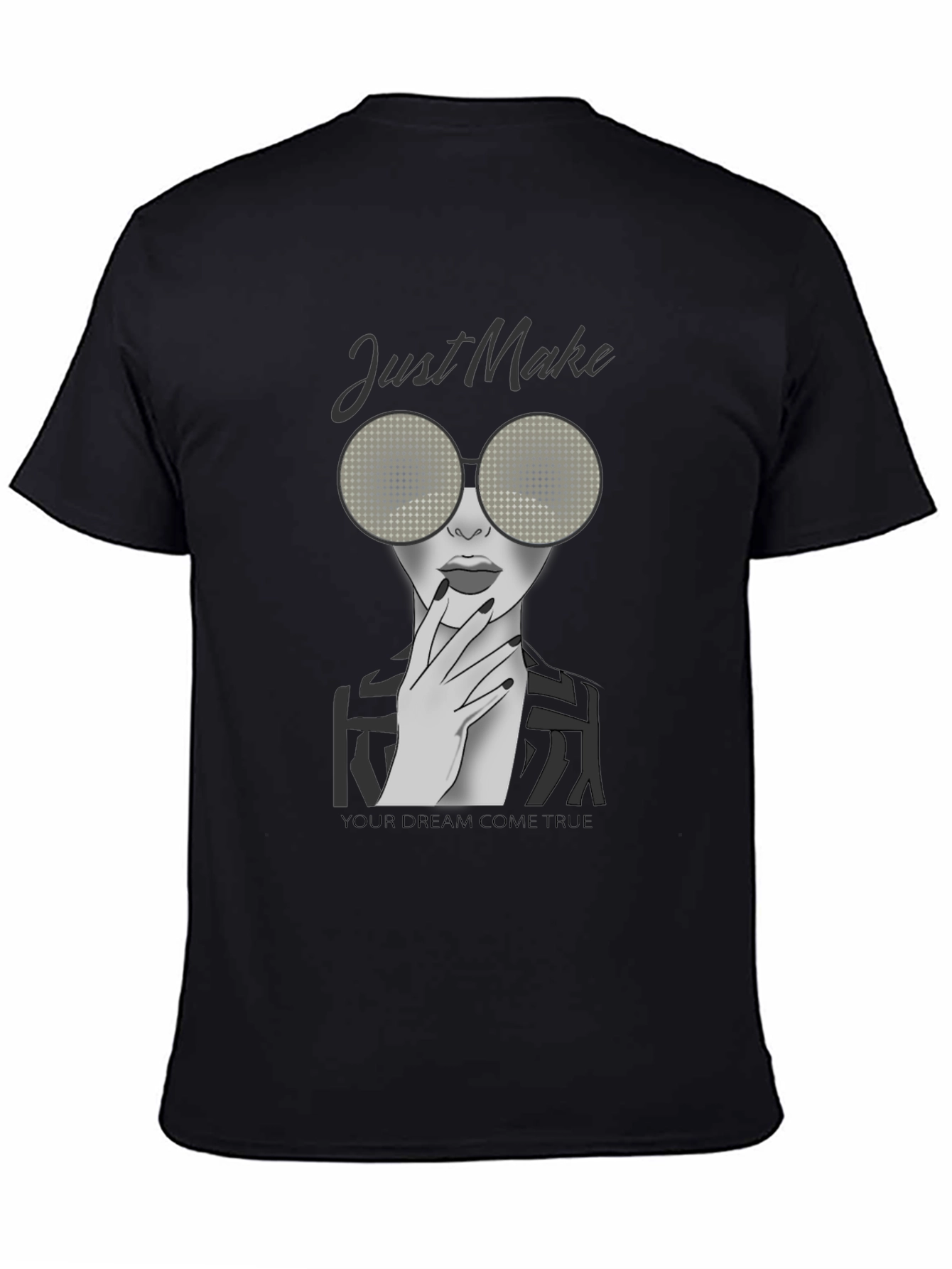 Stylish Woman Graphic Print T-Shirt