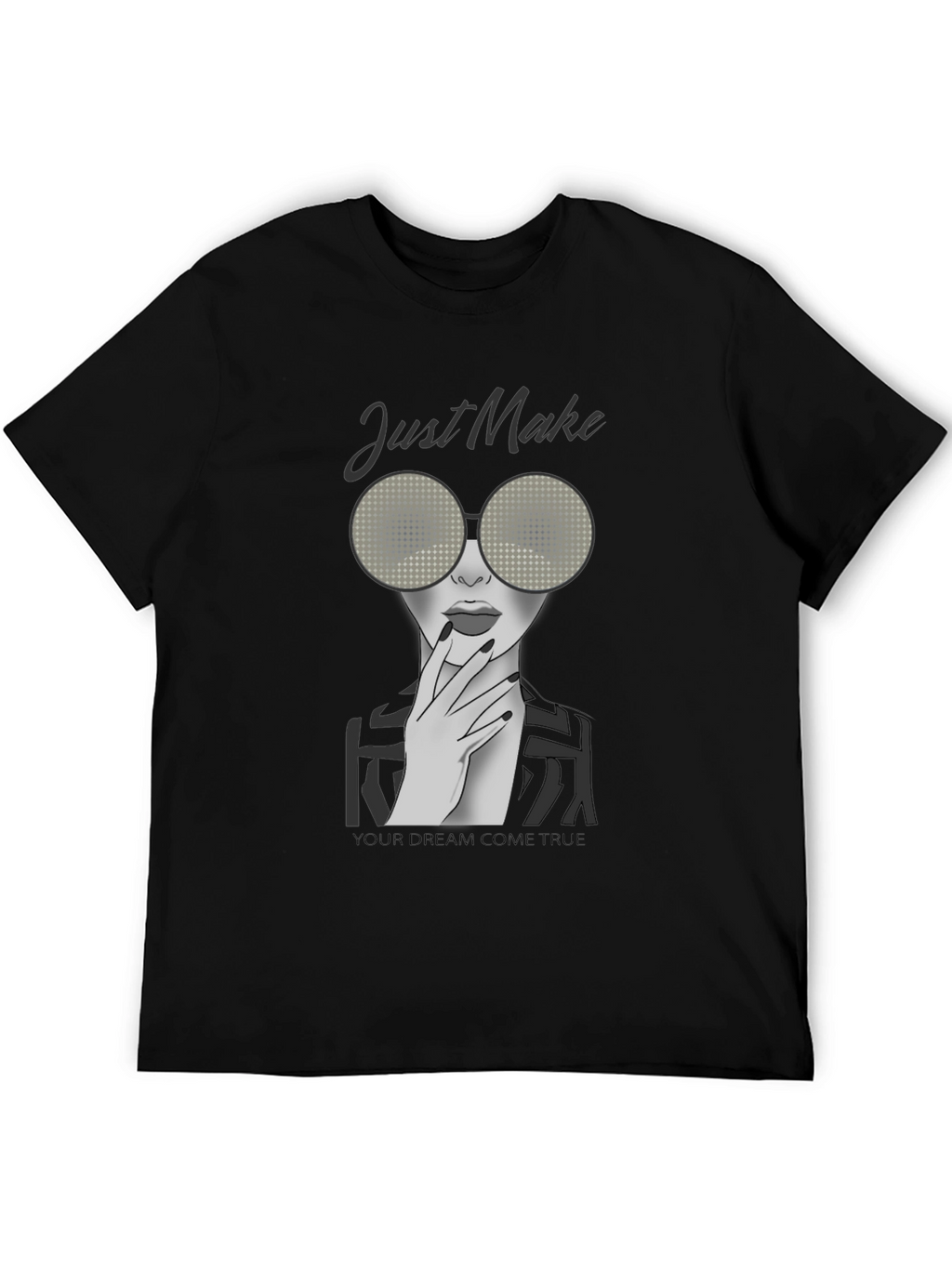 Stylish Woman Graphic Print T-Shirt