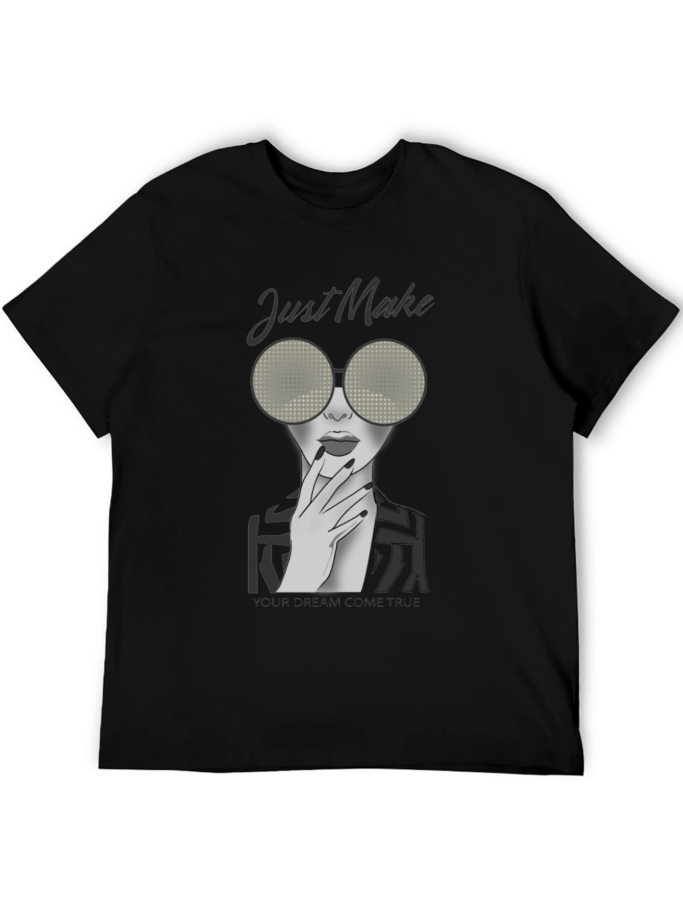 Stylish Woman Graphic Print T-Shirt