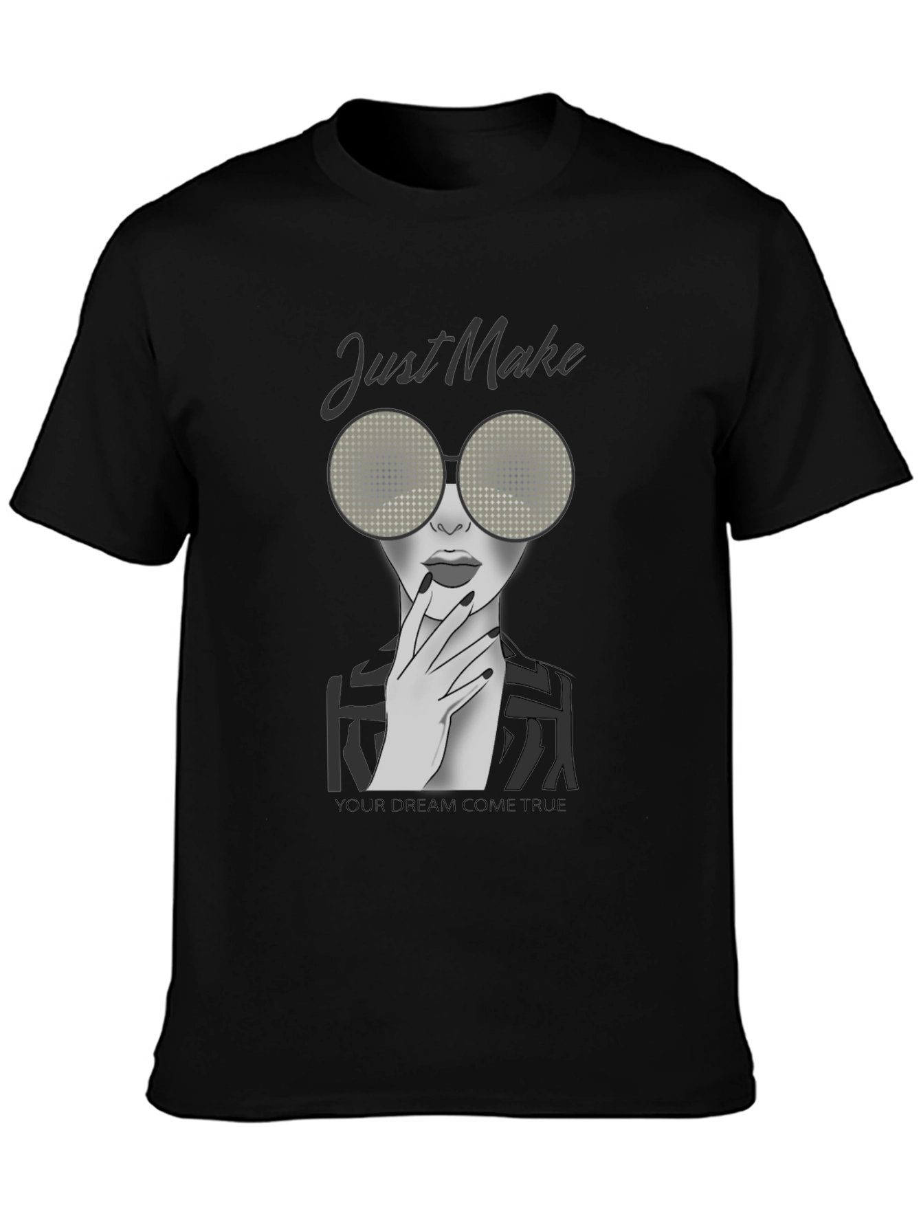 Stylish Woman Graphic Print T-Shirt