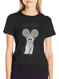 Stylish Woman Graphic Print T-Shirt