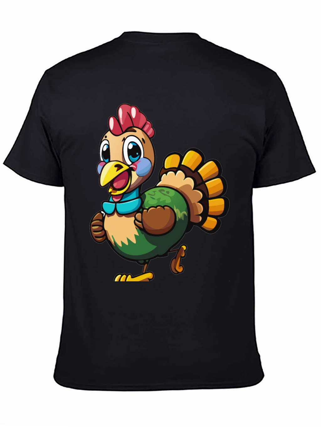 Turkey Cartoon Graphic Tee