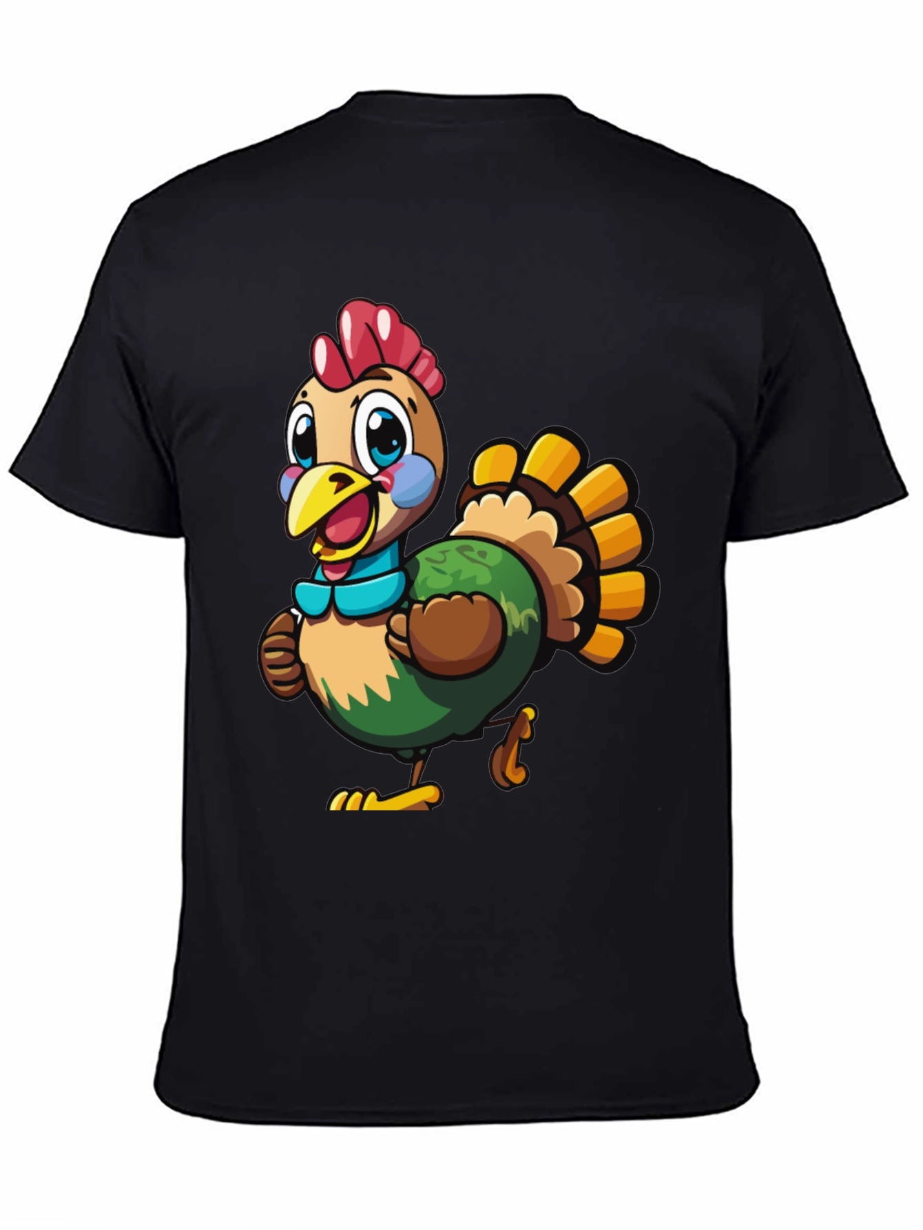 Turkey Cartoon Graphic Tee