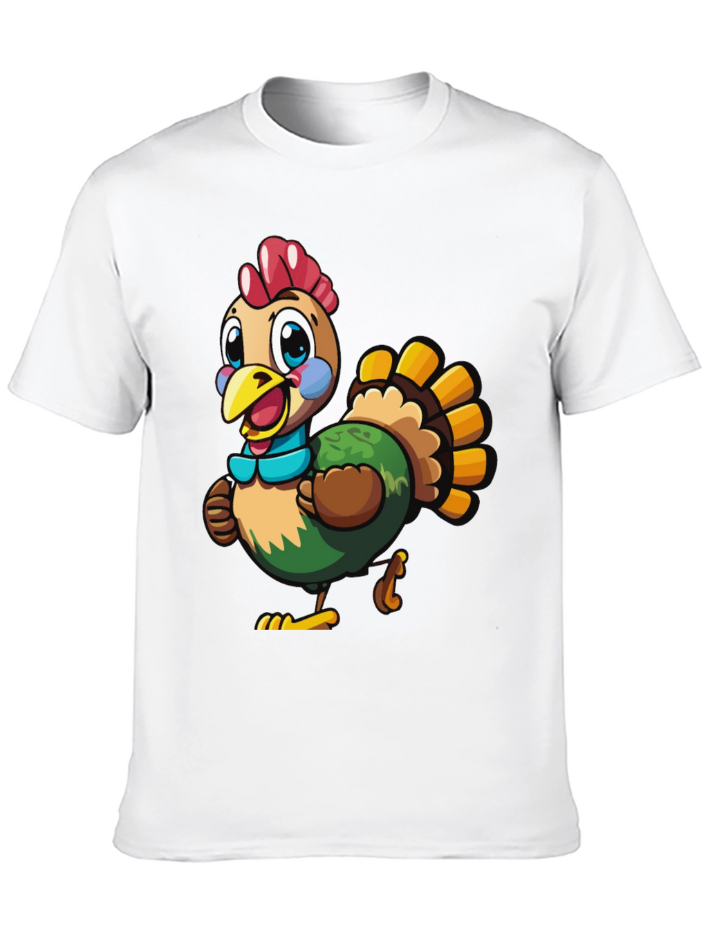 Turkey Cartoon Graphic Tee