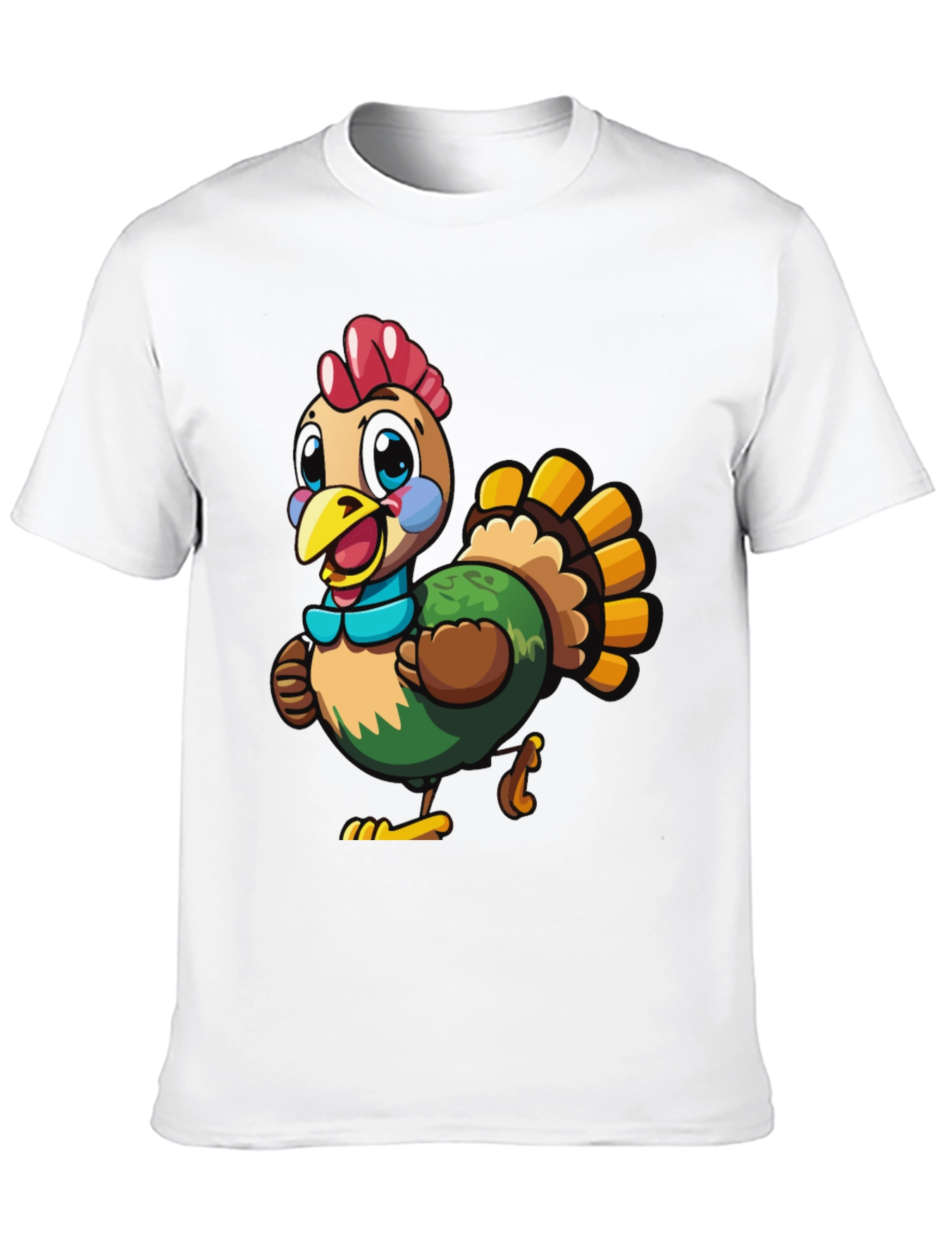 Turkey Cartoon Graphic Tee