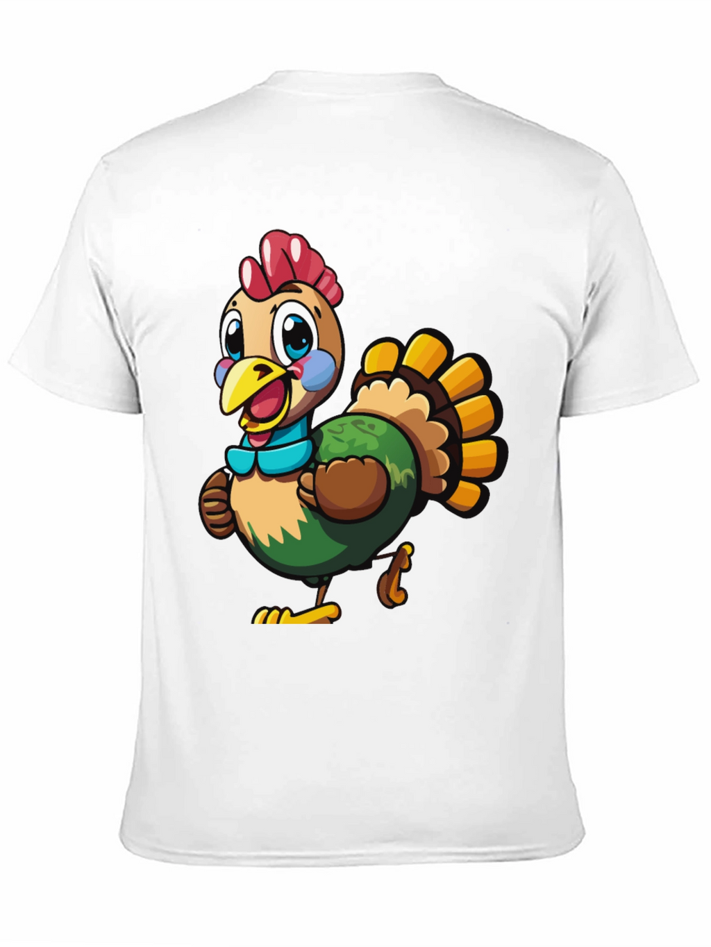 Turkey Cartoon Graphic Tee