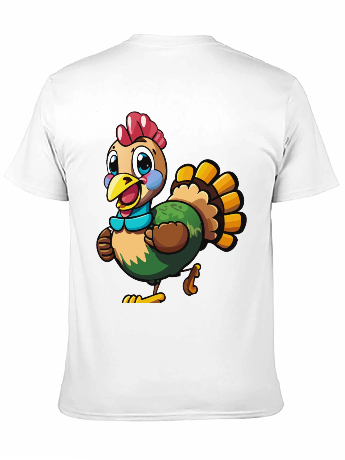 Turkey Cartoon Graphic Tee