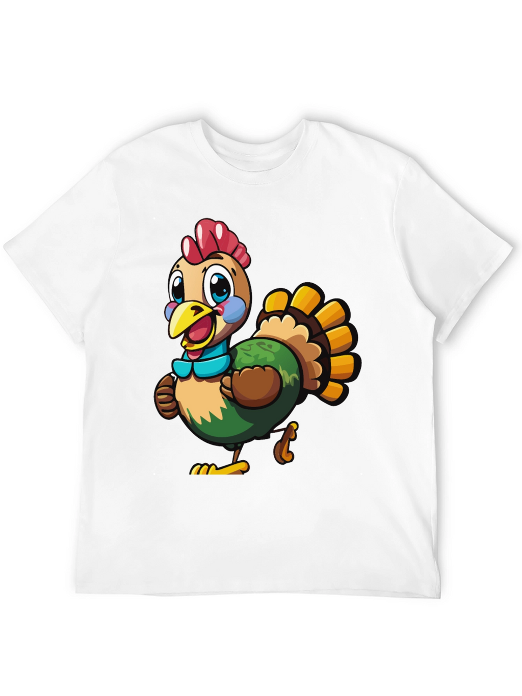 Turkey Cartoon Graphic Tee