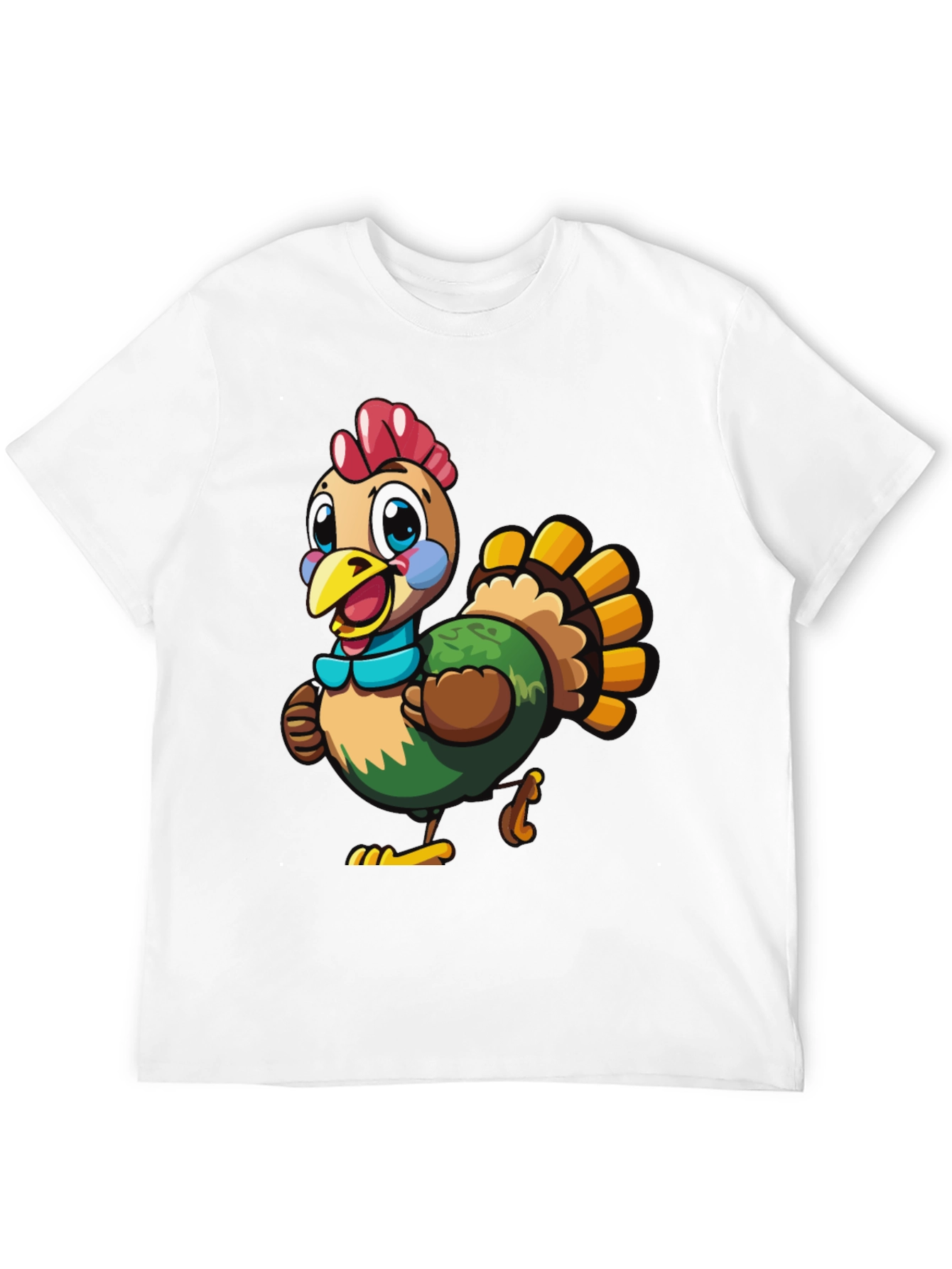 Turkey Cartoon Graphic Tee