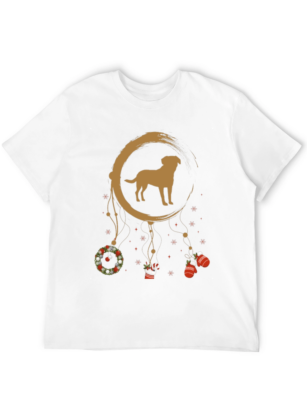 Festive Dog Dreamcatcher T-Shirt