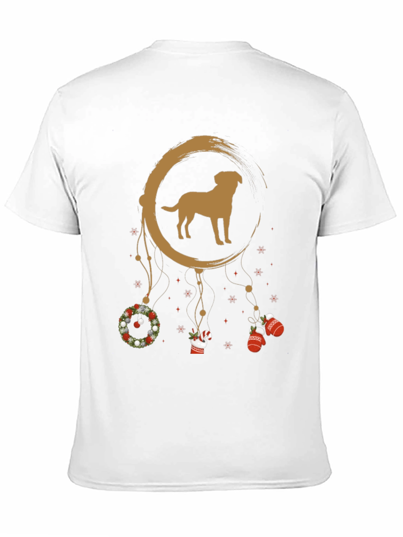 Festive Dog Dreamcatcher T-Shirt
