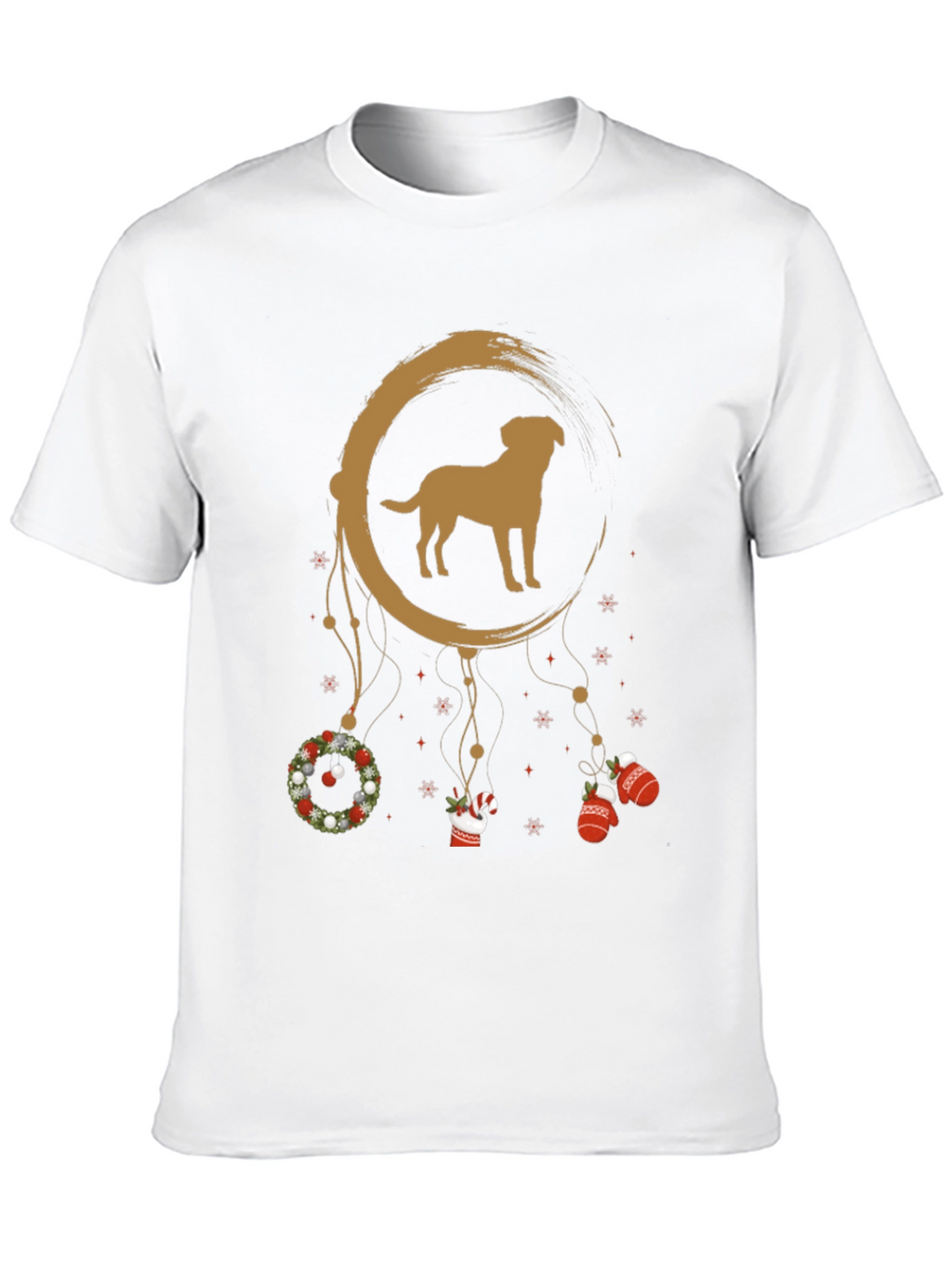 Festive Dog Dreamcatcher T-Shirt