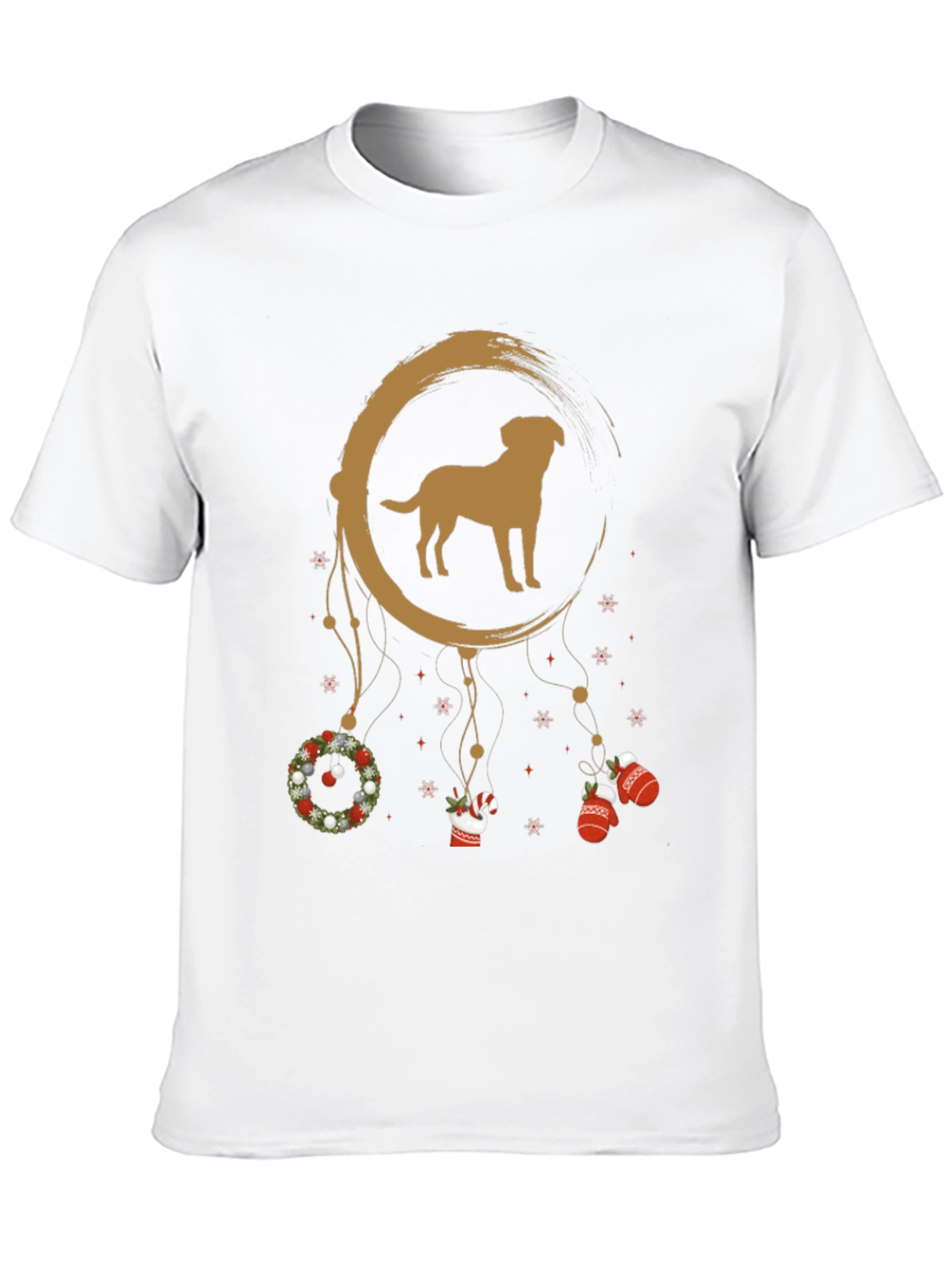 Festive Dog Dreamcatcher T-Shirt