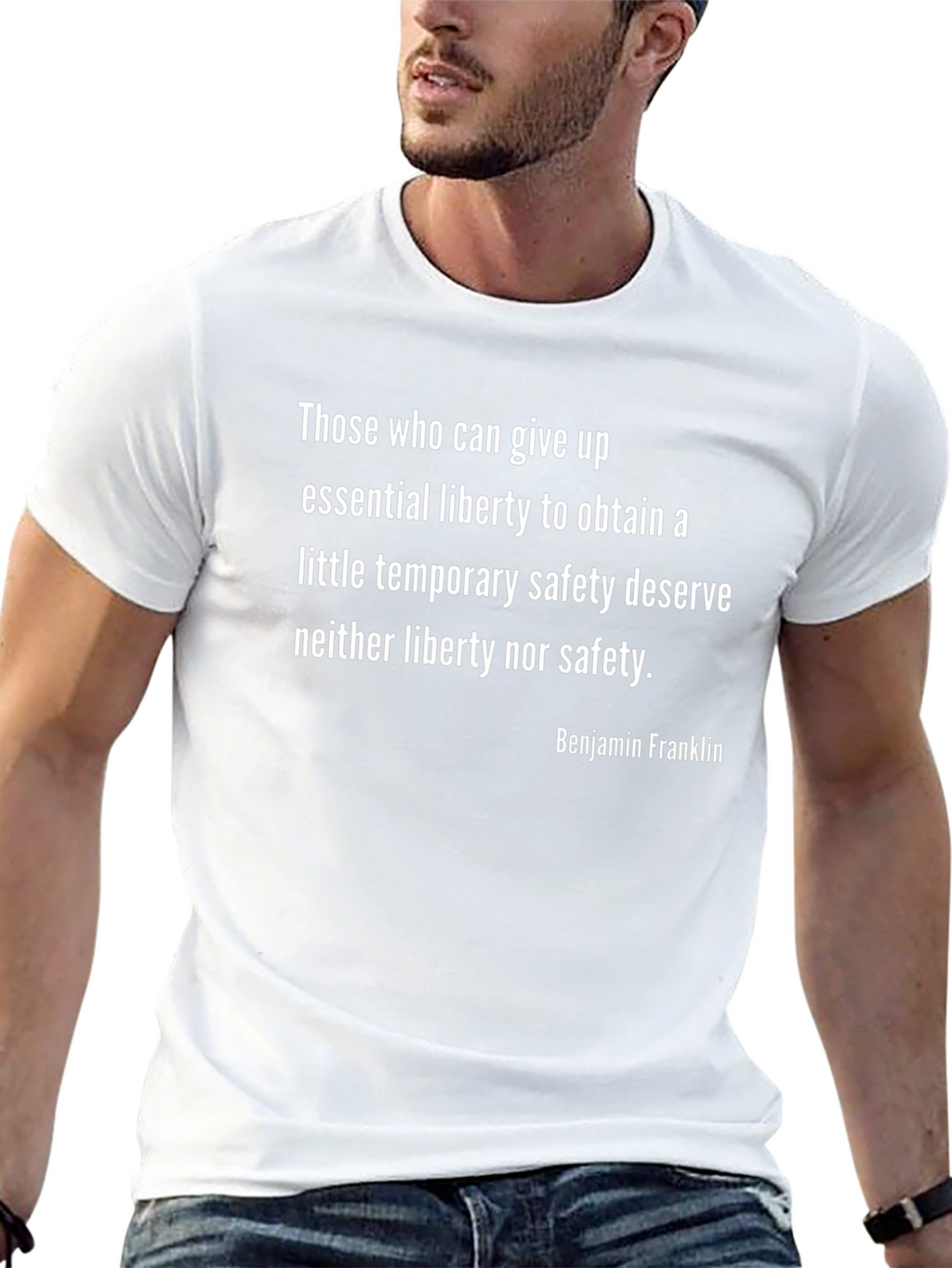 Benjamin Franklin Quote T-Shirt