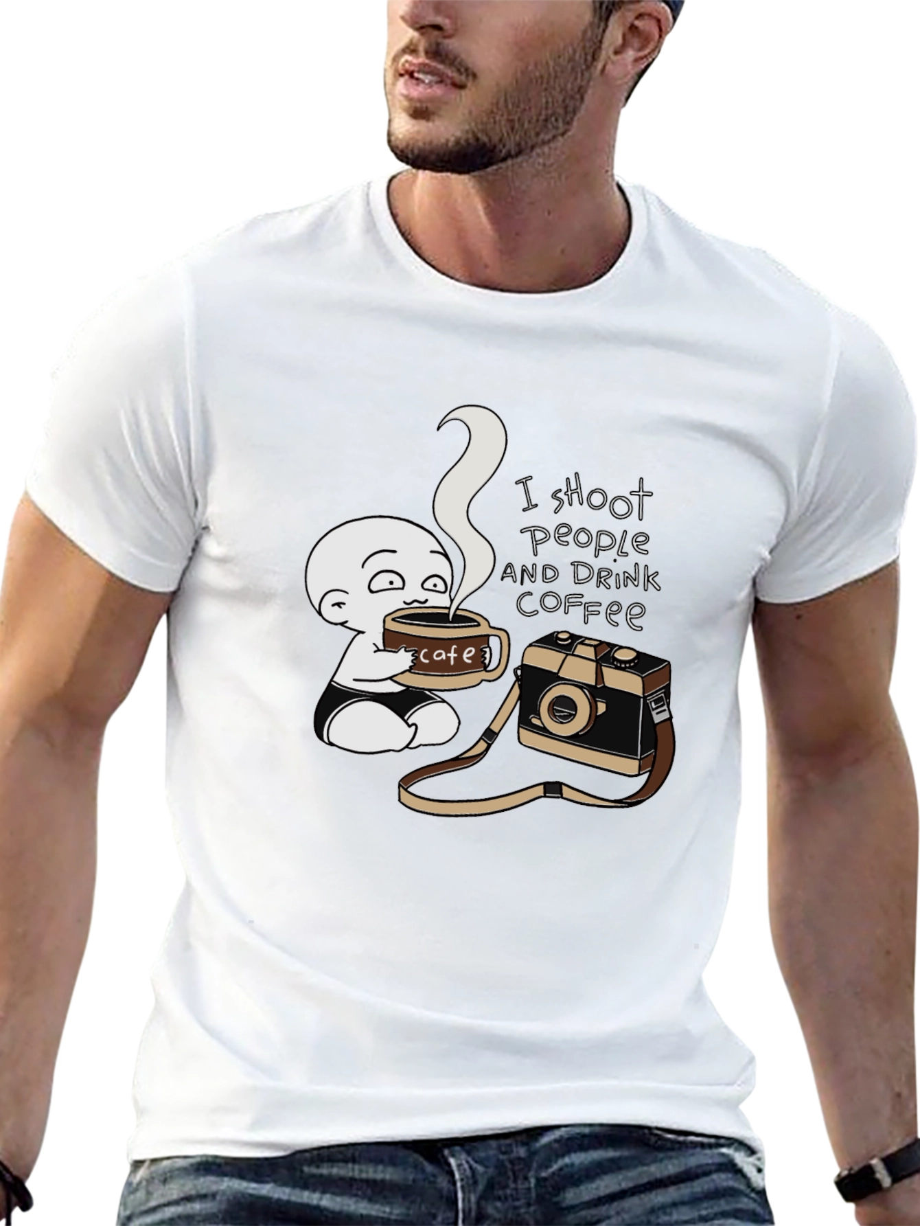 I Shoot People & Drink Coffee T-Shirt