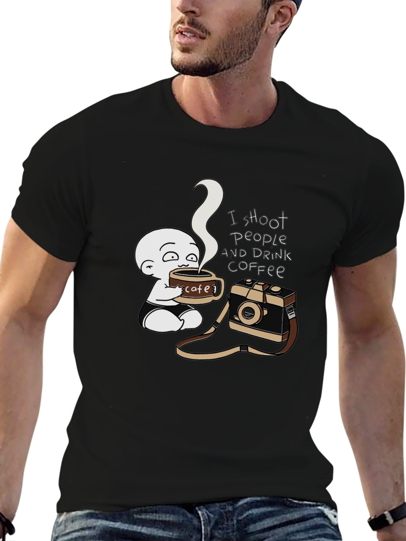 I Shoot People & Drink Coffee T-Shirt