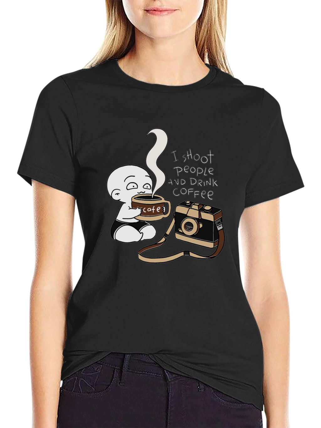 I Shoot People & Drink Coffee T-Shirt
